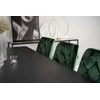Venture Design Valgomasis stalas, Dipp, 180x90 cm, Juodas