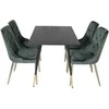Venture Design Valgomasis stalas, Dipp, 75x120x85 cm, Juodas