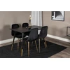 Venture Design Valgomasis stalas, Dipp, 75x120x85 cm, Juodas
