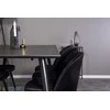 Venture Design Valgomasis stalas, Dipp, 180x90 cm, Juodas