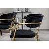 Venture Design Valgomasis stalas, Dipp, 180x90 cm, Juodas