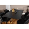 Venture Design Valgomasis stalas, Dipp, 75x120x85 cm, Juodas
