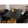 Venture Design Valgomasis stalas, Dipp, 75x120x85 cm, Juodas