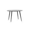 Venture Design Valgomasis stalas, Dipp, ø115 cm, Juodas