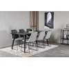 Venture Design Valgomasis stalas, Dipp, 180x90 cm, Juodas