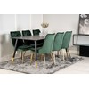 Venture Design Valgomasis stalas, Dipp, 180x90 cm, Juodas