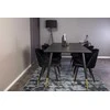 Venture Design Valgomasis stalas, Dipp, 180x90 cm, Juodas
