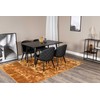 Venture Design Valgomasis stalas, Dipp, 75x120x85 cm, Juodas