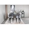 Venture Design Valgomasis stalas, Dipp, 180x90 cm, Juodas