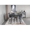 Venture Design Valgomasis stalas, Dipp, 180x90 cm, Juodas