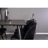 Venture Design Valgomasis stalas, Dipp, 180x90 cm, Juodas