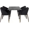 Venture Design Valgomasis stalas, Dipp, 75x120x85 cm, Juodas