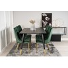 Venture Design Valgomasis stalas, Dipp, 180x90 cm, Juodas