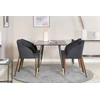 Venture Design Valgomasis stalas, Dipp, 75x120x85 cm, Juodas