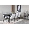 Venture Design Valgomasis stalas, Dipp, 180x90 cm, Juodas