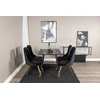 Venture Design Valgomasis stalas, Dipp, 75x120x85 cm, Juodas