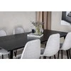 Venture Design Valgomasis stalas, Dipp, 180x90 cm, Juodas