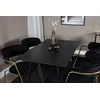 Venture Design Valgomasis stalas, Dipp, 75x120x85 cm, Juodas