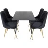 Venture Design Valgomasis stalas, Dipp, 75x120x85 cm, Juodas
