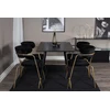 Venture Design Valgomasis stalas, Dipp, 75x120x85 cm, Juodas
