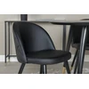 Venture Design Valgomasis stalas, Dipp, 115cm, Juodas