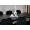 Venture Design Valgomasis stalas, Dipp, 180x90 cm, Juodas