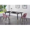 Venture Design Valgomasis stalas, Dipp, 180x90 cm, Juodas