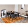 Venture Design Valgomasis stalas, Dipp, 75x120x85 cm, Juodas