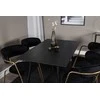 Venture Design Valgomasis stalas, Dipp, 75x120x85 cm, Juodas