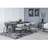 Venture Design Valgomasis stalas, Dipp, 180x90 cm, Juodas