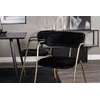 Venture Design Valgomasis stalas, Dipp, 75x120x85 cm, Juodas