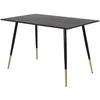 Venture Design Valgomasis stalas, Dipp, 75x120x85 cm, Juodas