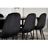 Venture Design Valgomasis stalas, Dipp, 180x90 cm, Juodas