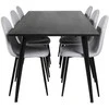 Venture Design Valgomasis stalas, Dipp, 180x90 cm, Juodas