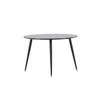 Venture Design Valgomasis stalas, Dipp, ø115 cm, Juodas