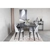 Venture Design Valgomasis stalas, Dipp, 180x90 cm, Juodas
