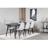 Venture Design Valgomasis stalas, Dipp, 180x90 cm, Juodas