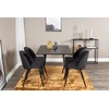 Venture Design Valgomasis stalas, Dipp, 75x120x85 cm, Juodas