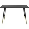 Venture Design Valgomasis stalas, Dipp, 75x120x85 cm, Juodas
