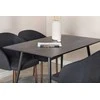Venture Design Valgomasis stalas, Dipp, 75x120x85 cm, Juodas