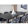 Venture Design Valgomasis stalas, Dipp, 180x90 cm, Juodas