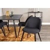 Venture Design Valgomasis stalas, Dipp, 75x120x85 cm, Juodas
