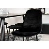 Venture Design Valgomasis stalas, Dipp, 180x90 cm, Juodas