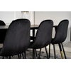 Venture Design Valgomasis stalas, Dipp, 180x90 cm, Juodas
