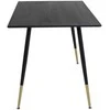 Venture Design Valgomasis stalas, Dipp, 75x120x85 cm, Juodas