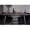 Venture Design Valgomasis stalas, Dipp, 180x90 cm, Juodas