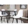 Venture Design Valgomasis stalas, Dipp, ⌀115 cm, Juodas