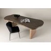 Venture Design Valgomasis stalas, Eleonora, 100x230 cm, Ruda