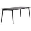 Venture Design Valgomasis stalas, Ellis, 85x230 cm, Juodas