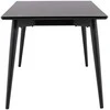 Venture Design Valgomasis stalas, Ellis, 85x230 cm, Juodas